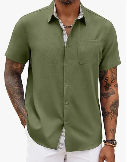 Beeckhoven™ | Zomeroverhemd met Klassieke Details
