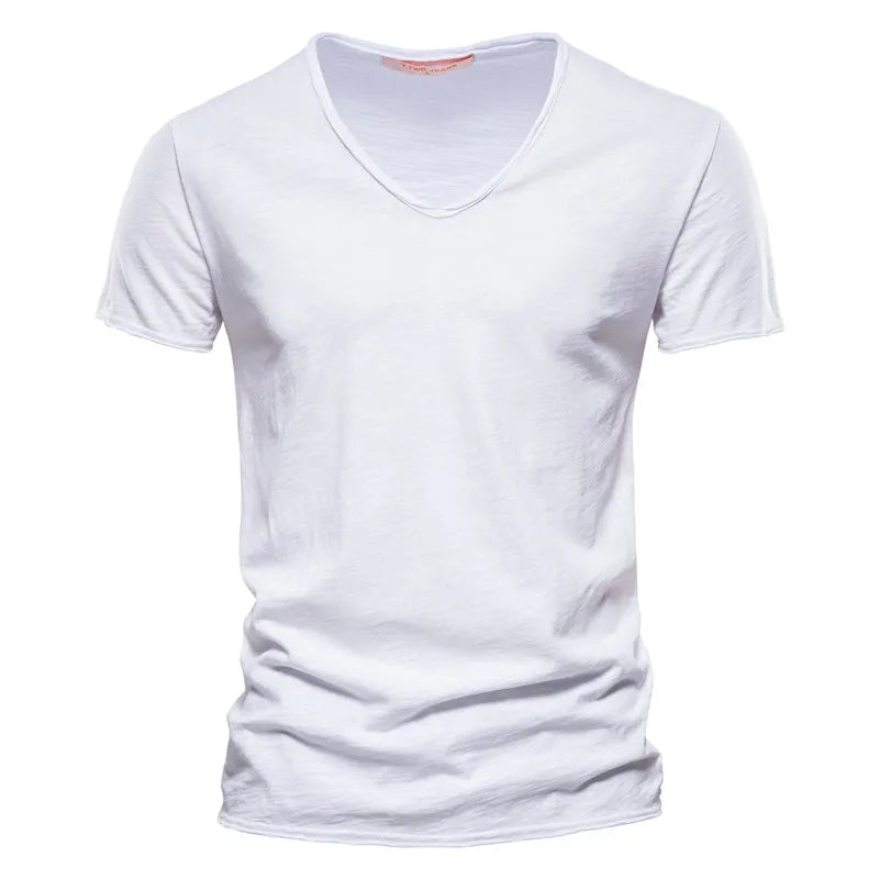 Beeckhoven™ | Katoenen Zomershirt Met Ronde Hals