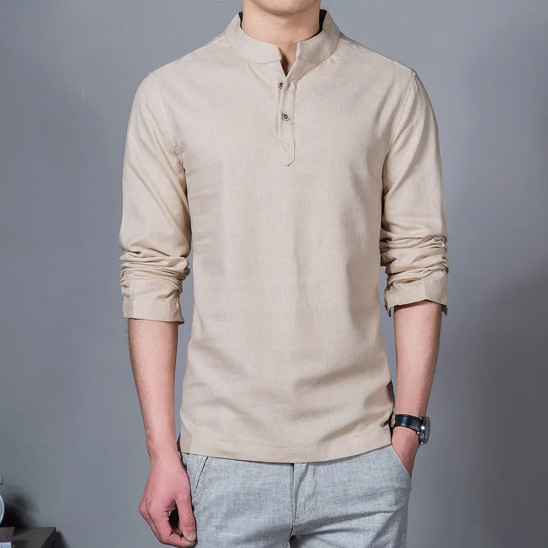 Beeckhoven™ | Casual Polo Met Lange Mouwen
