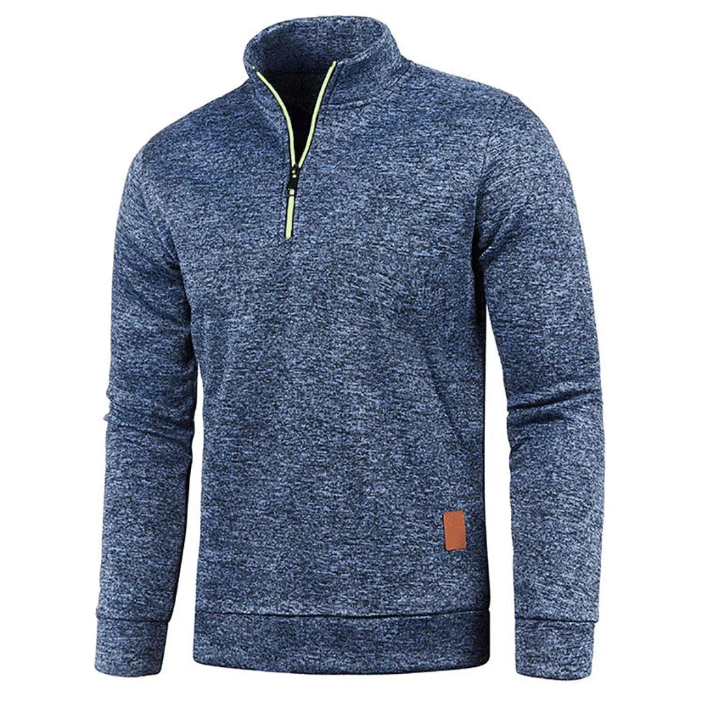 Jude | Sweatshirt met halve rits