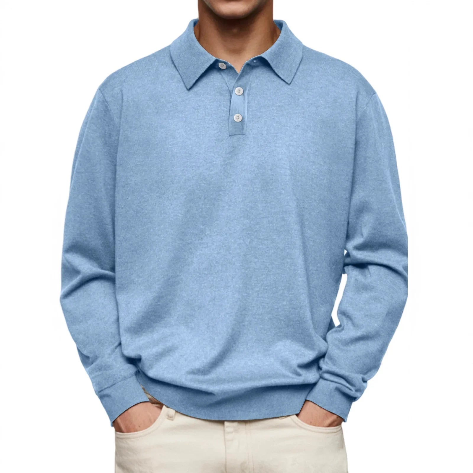 Beeckhoven™ | Casual Poloshirt Met Lange Mouwen