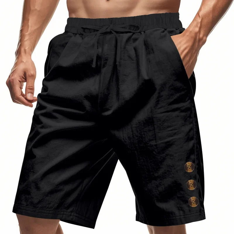 Beeckhoven ™ | Heren Short Met Knoopdesign