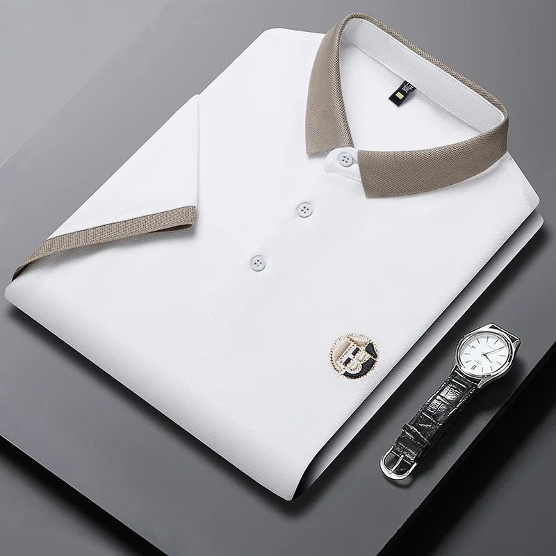 Beeckhoven™ | Luxe Poloshirt met Verfijnd Embleem