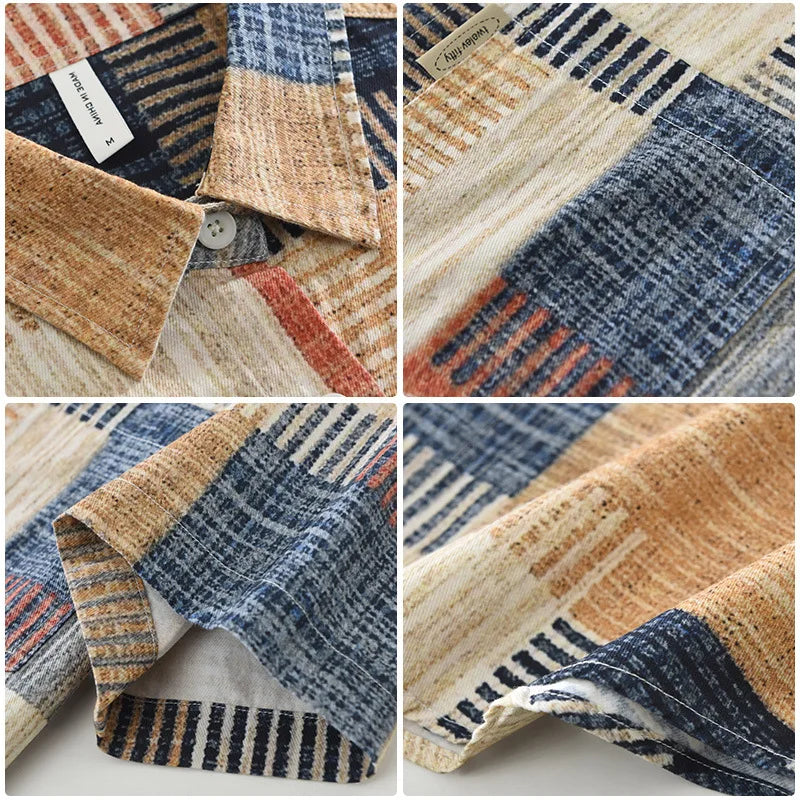 Beeckhoven™ | Kleurrijke Patchwork Blouse