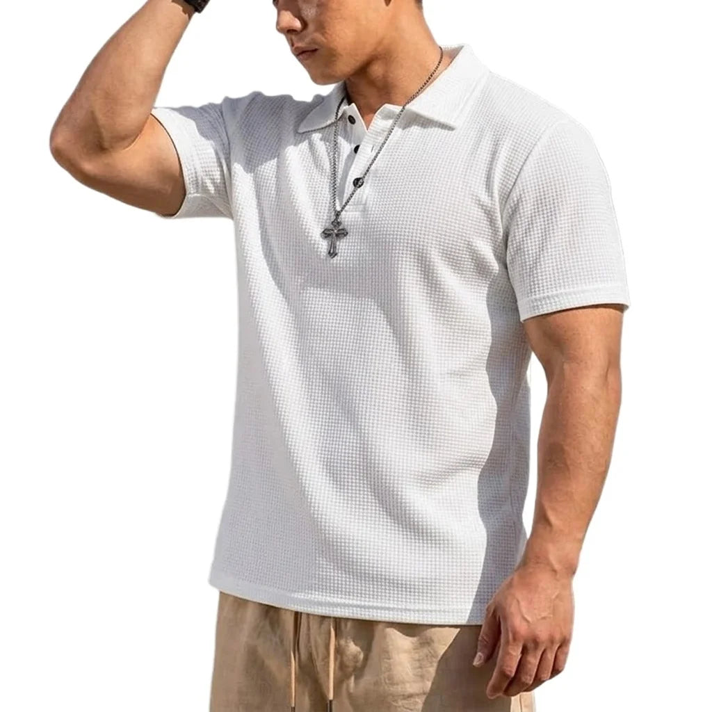 Beeckhoven™ | Zomer Heren Poloshirt Met Korte Mouwen
