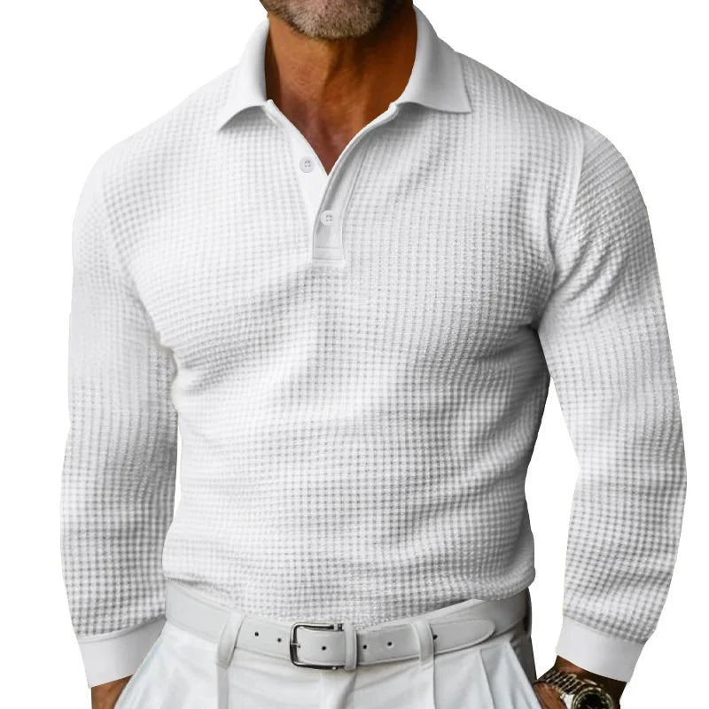 Beeckhoven™ | Ademend Poloshirt Met Lange Mouwen
