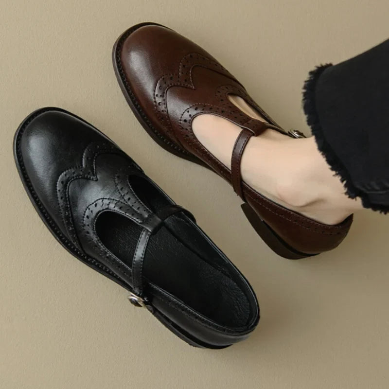 Miranda™ | Elegante Damesschoenen met T-Bandje