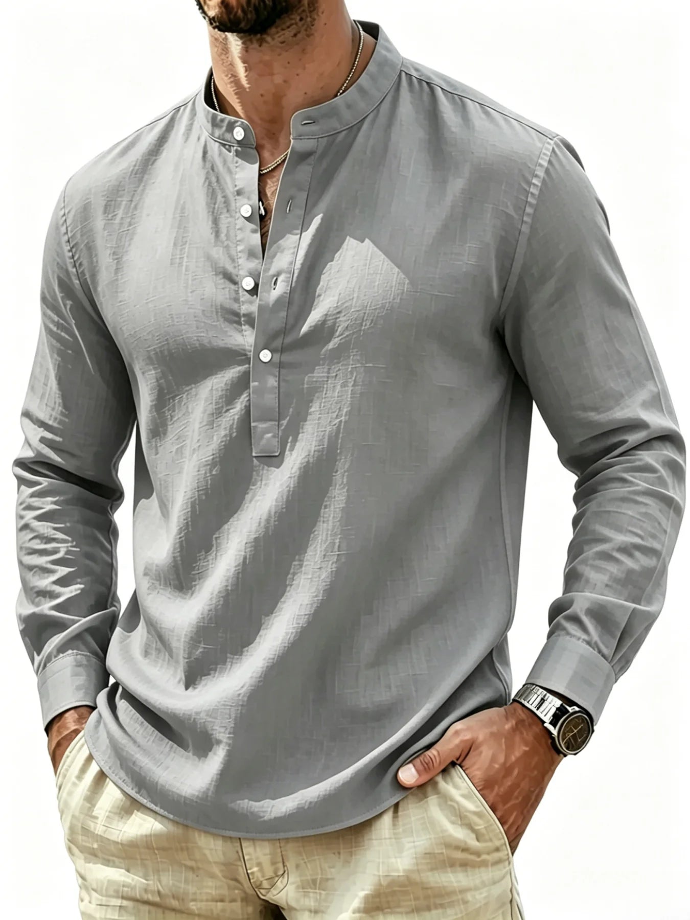 Beeckhoven™ | Ademend Shirt Met Lange Mouwen