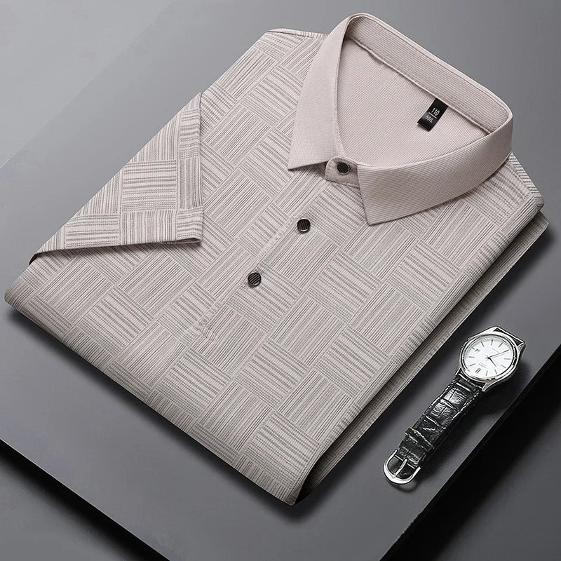 Beeckhoven™ | Premium Poloshirt met Structuurpatroon