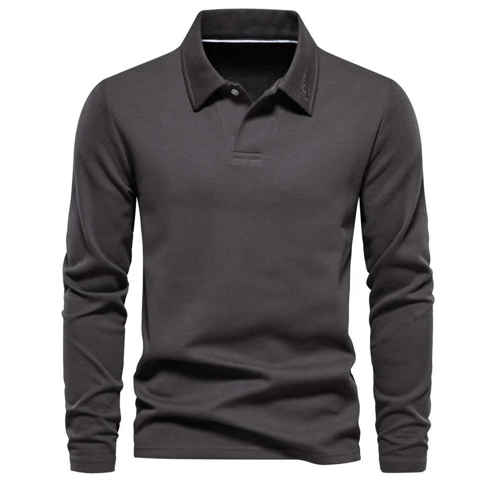 Beeckhoven™ | Casual Long Sleeve Polo (1+1 GRATIS)