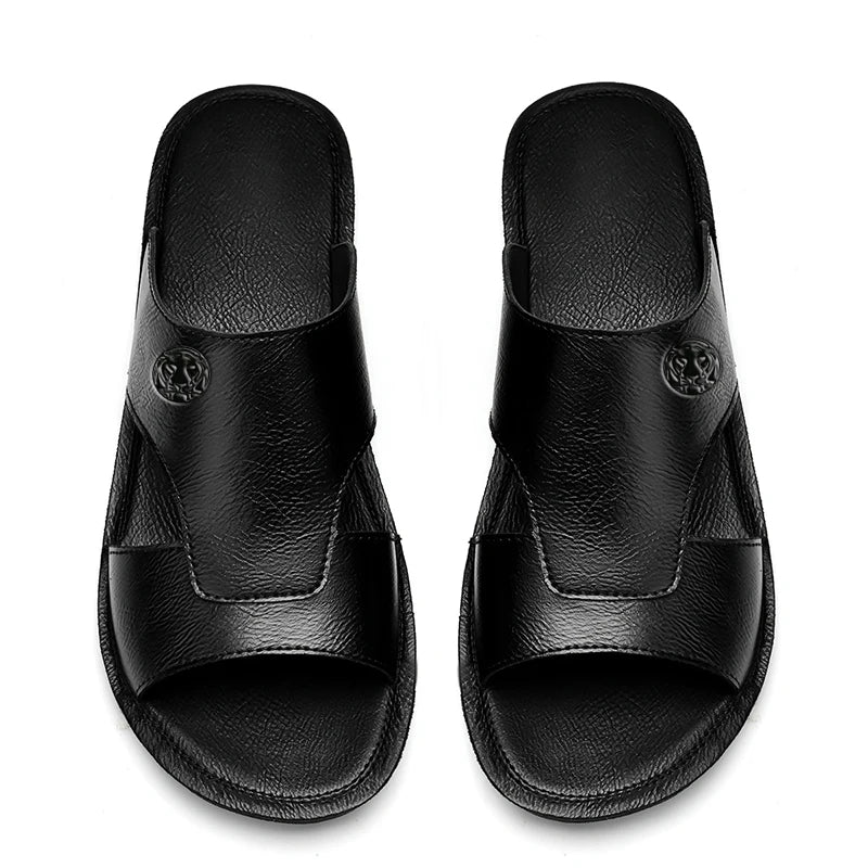 Beeckhoven™ | Lederen Heren Slippers