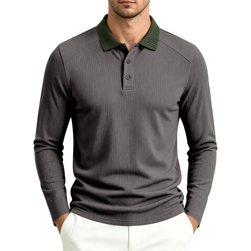 Beeckhoven™ | Casual Poloshirt Met Lange Mouwen