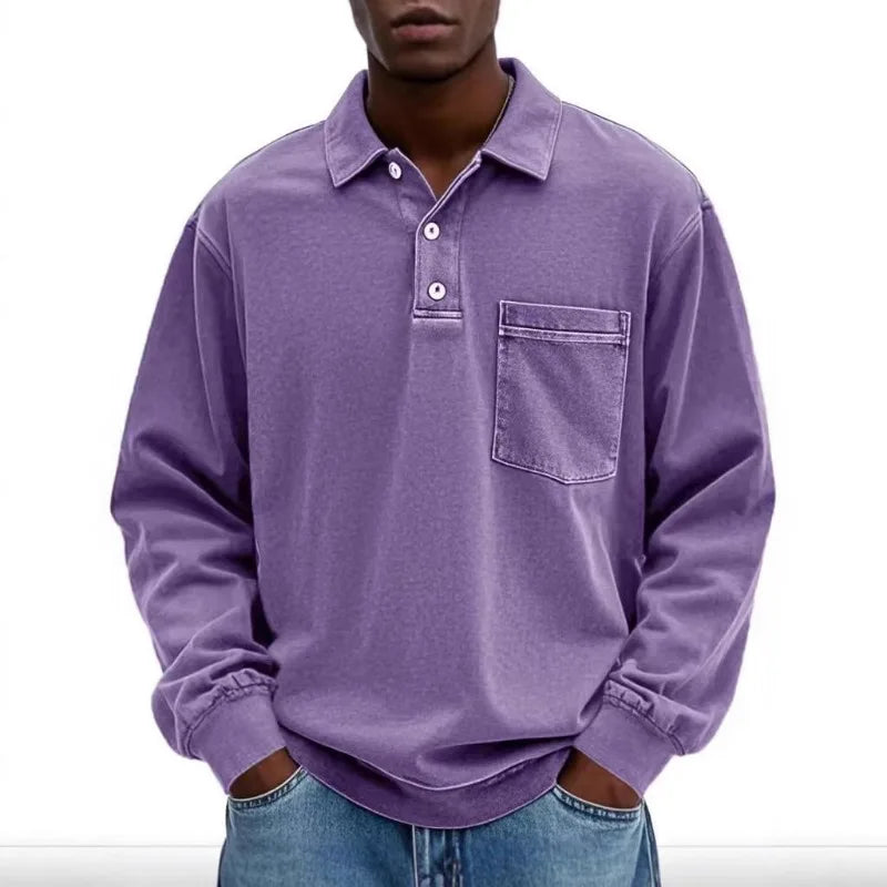 Beeckhoven™ | Casual Poloshirt Met Lange Mouwen