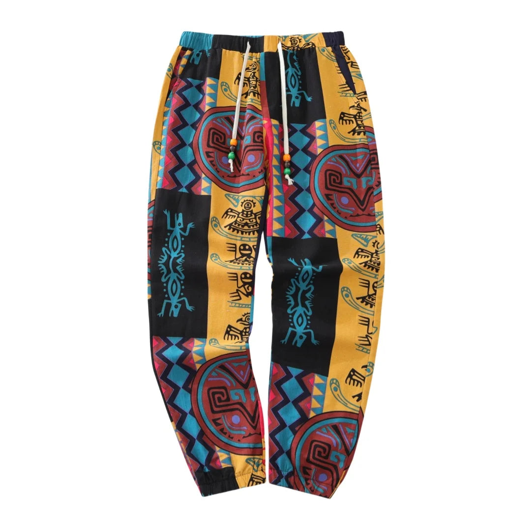 Beeckhoven™ | Boho Tribal Print Broek