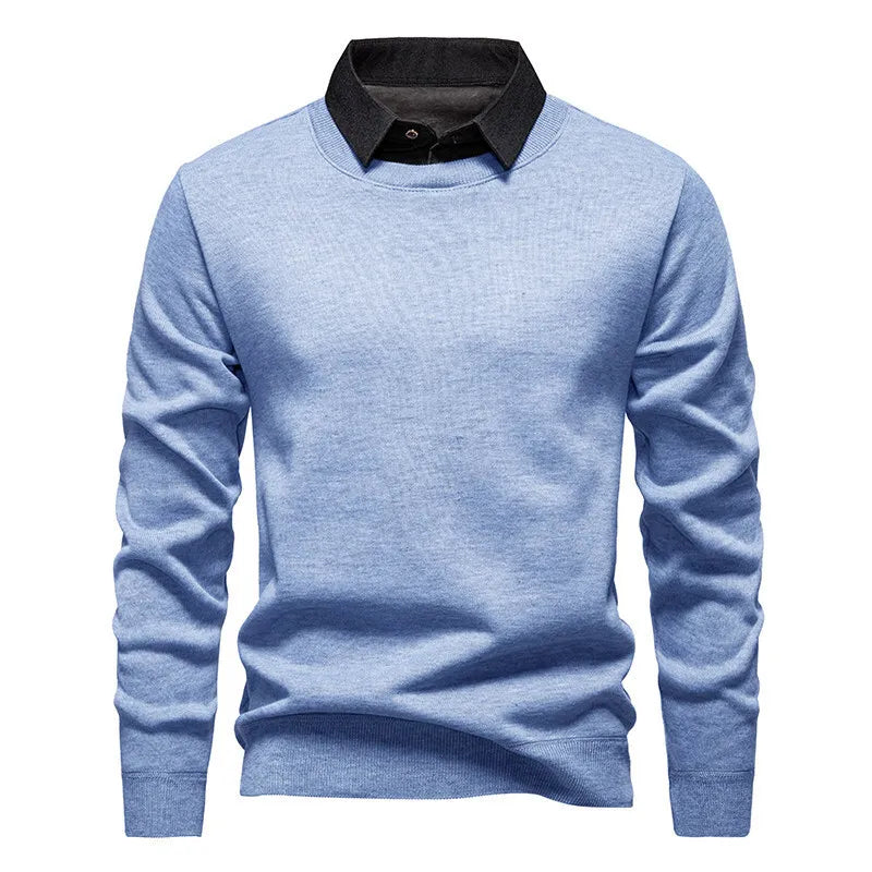 Beeckhoven™ | Casual Trui Met Overhemdkraag