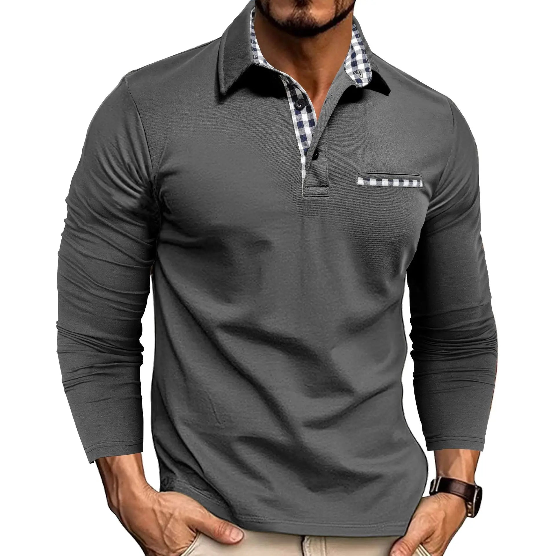 Beeckhoven™ | Klassiek Poloshirt Met Lange Mouwen