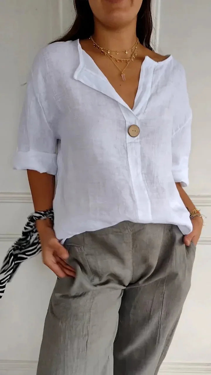 Beeckhoven™ | Katoenen Zomer Blouse