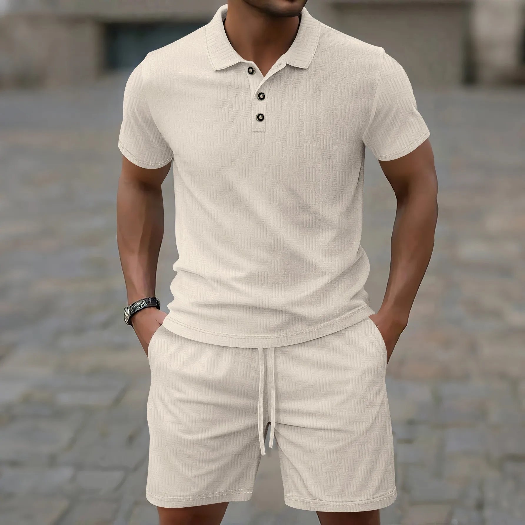 Beeckhoven ™ | Zomer Poloset Met Knopen
