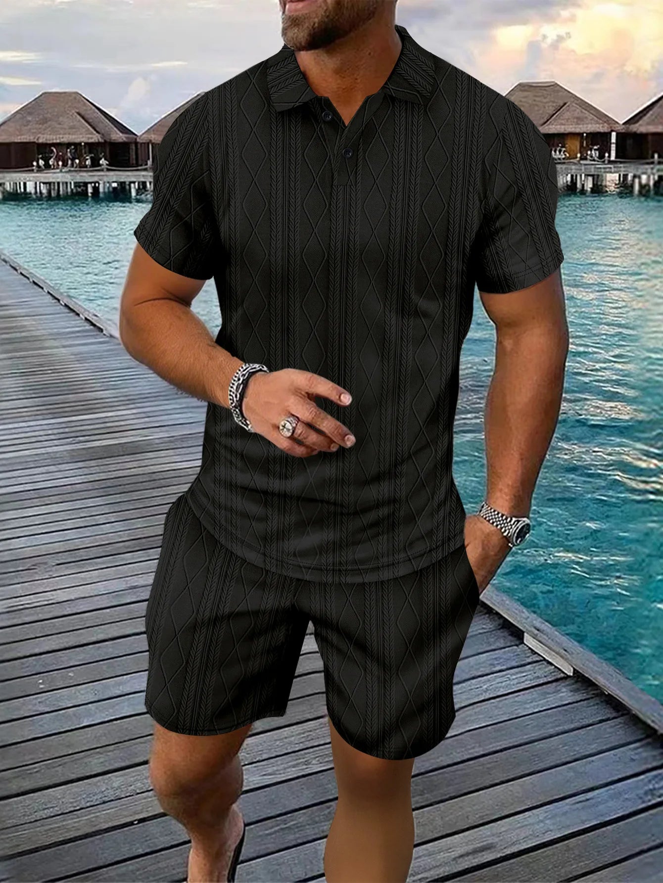 Beeckhoven™ | Jacquard Heren Set