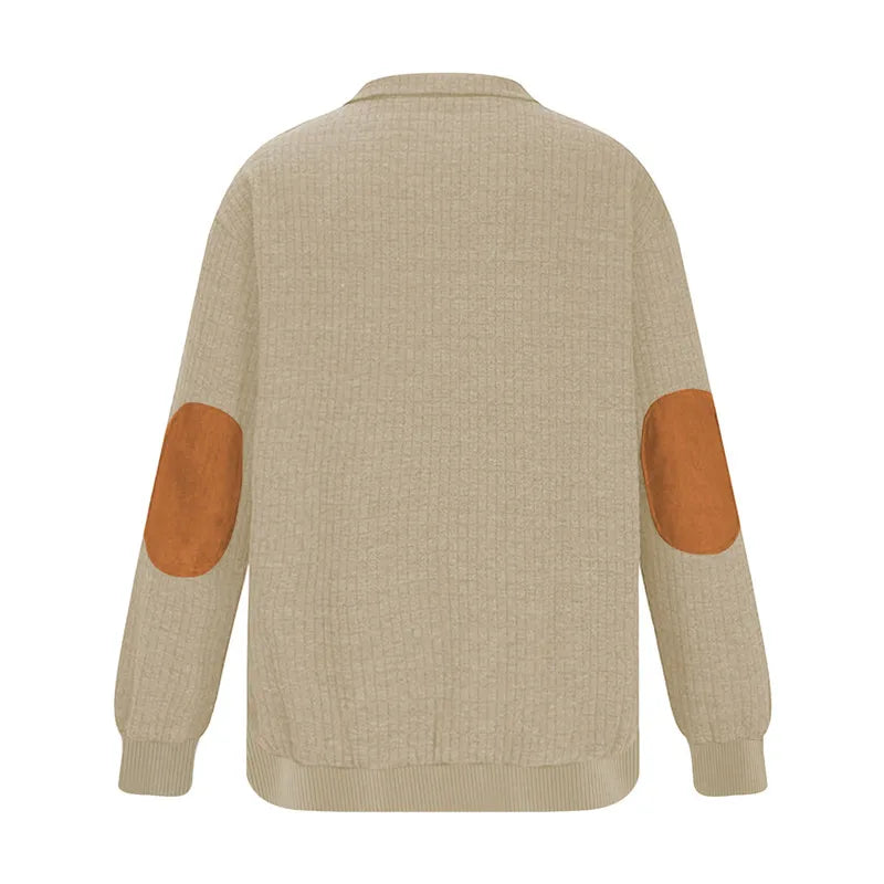 Beeckhoven™ | Heren Sweatshirt met Halve Rits