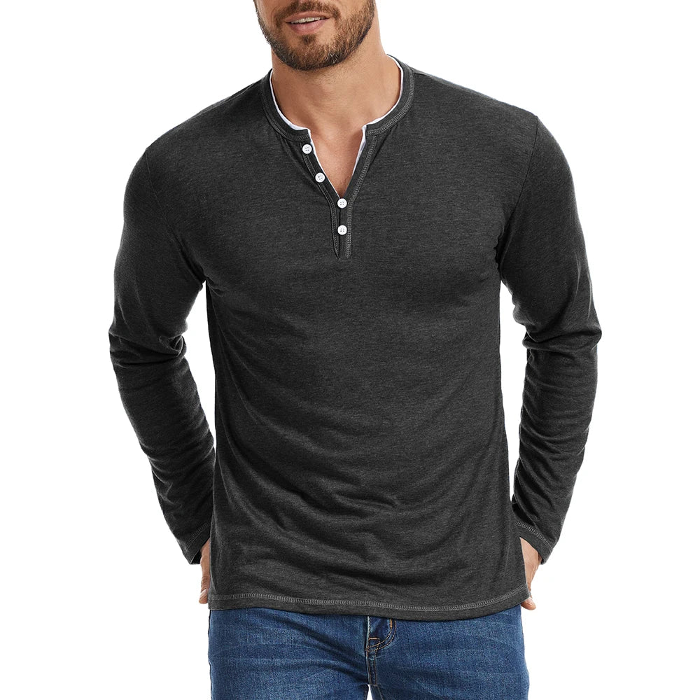 Beeckhoven™ | Stijlvol Heren Shirt Met Lange Mouwen