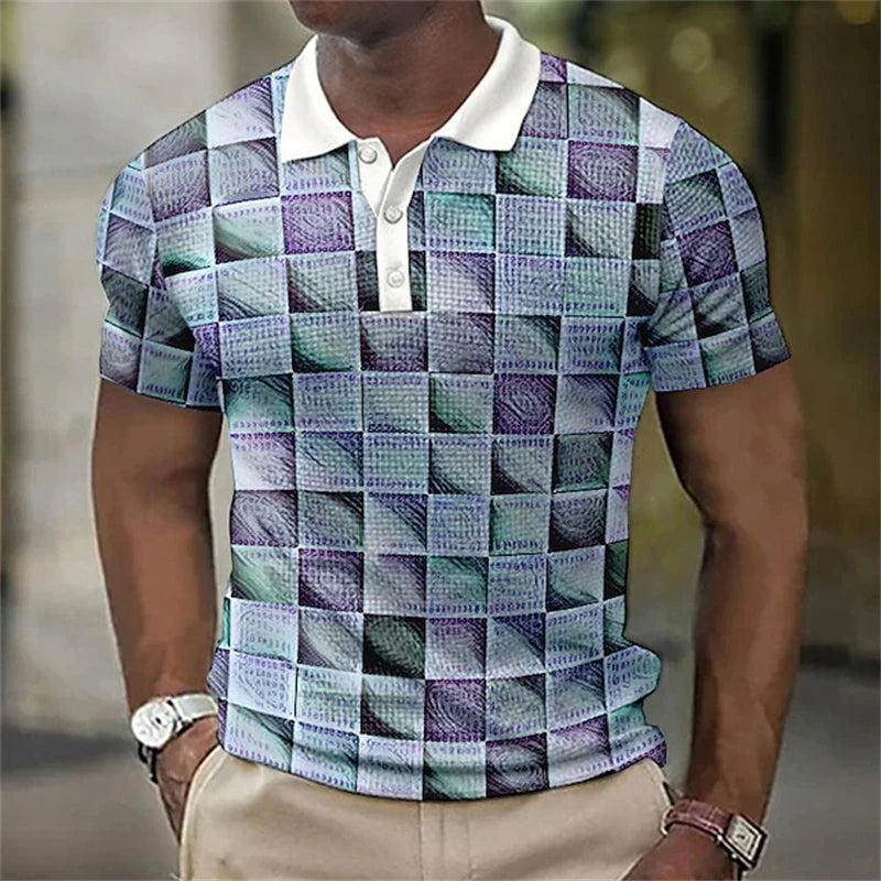 Beeckhoven™ | Casual Poloshirt Met Ruitdesign