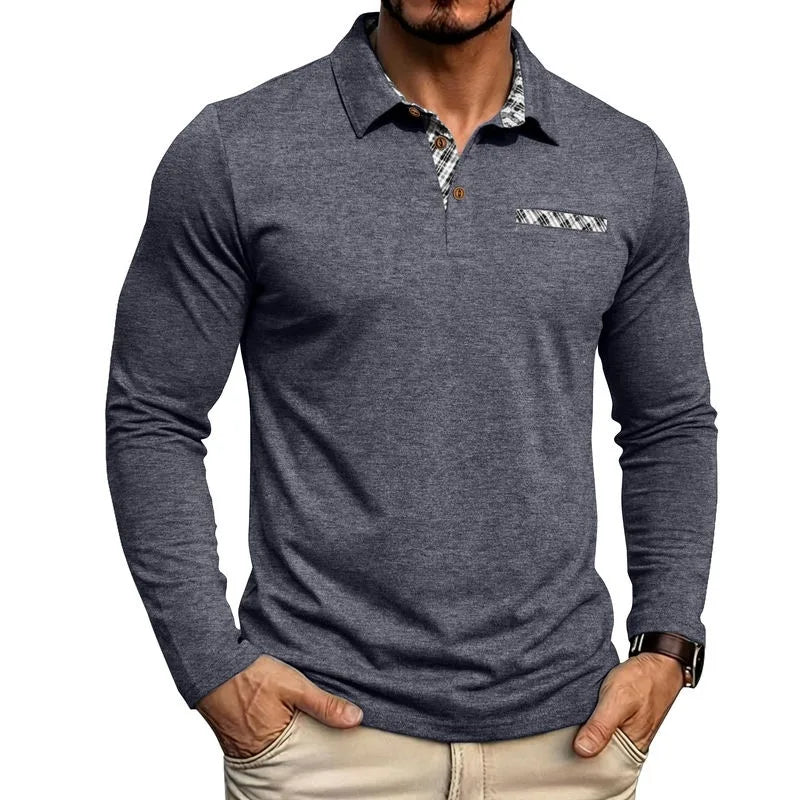 Beeckhoven™ | Stijlvol Mannen Shirt Met Lange Mouwen