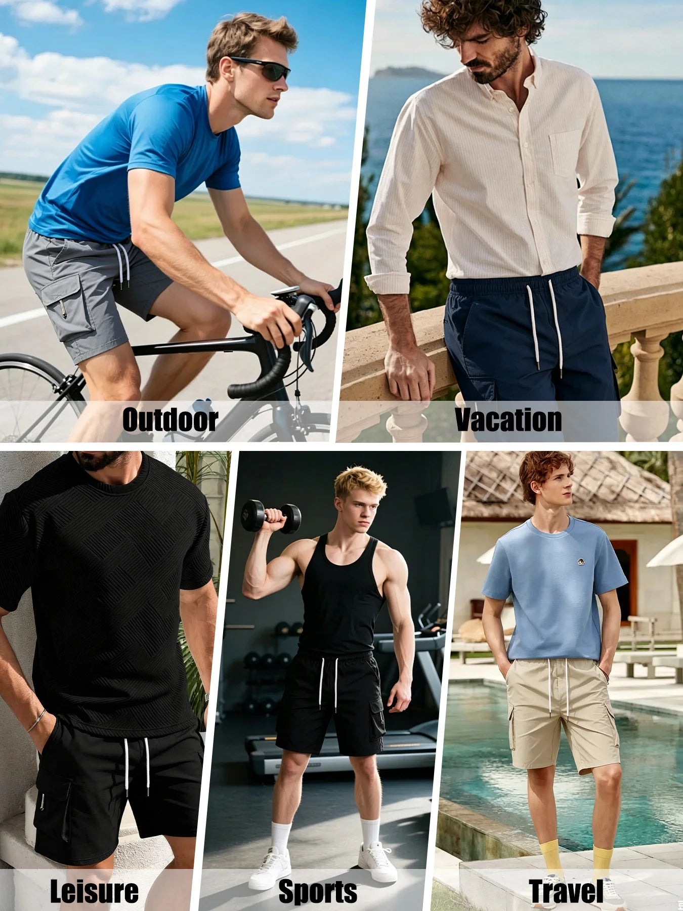 Beeckhoven™ | Praktische Cargo Zomershort – Licht & Comfortabel