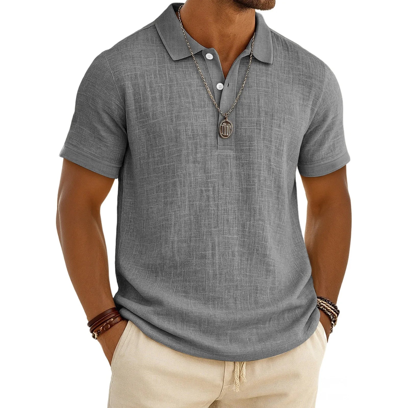 Beeckhoven™ | Casual Mannen Zomer Poloshirt