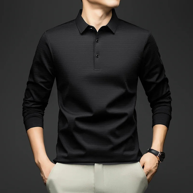 Beeckhoven™ | Casual Winter Poloshirt Met Knopen