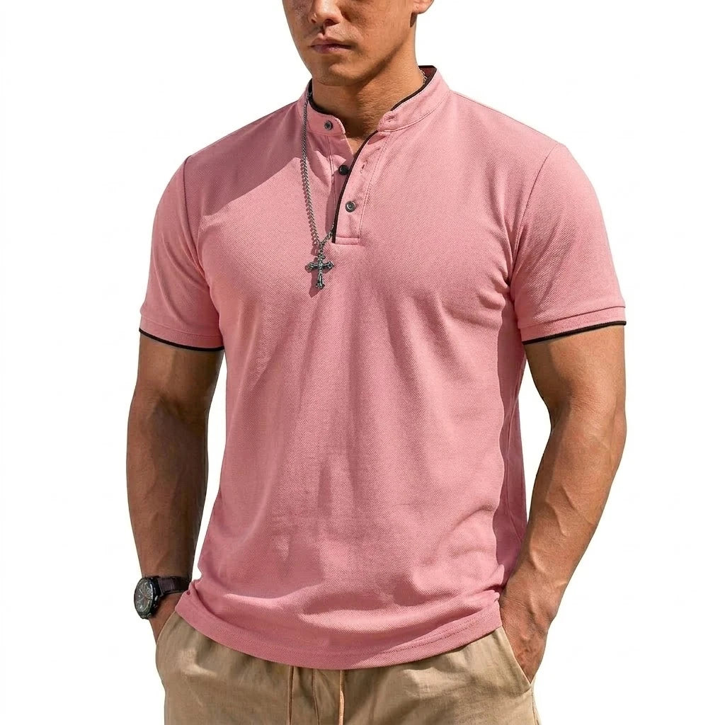 Beeckhoven™ | Zomer Henley-Shirt