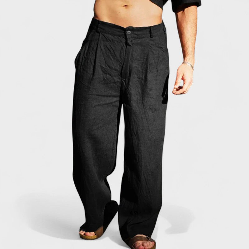 Beeckhoven™ | Oversized Linnen Broek