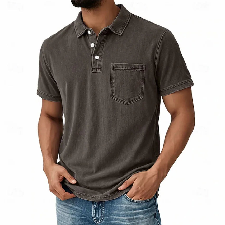 Beeckhoven™ | Vintage Heren Shirt Met Kraag