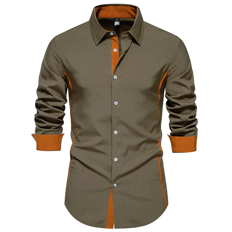 Beeckhoven™ | Casual Overhemd met Contrastdetails