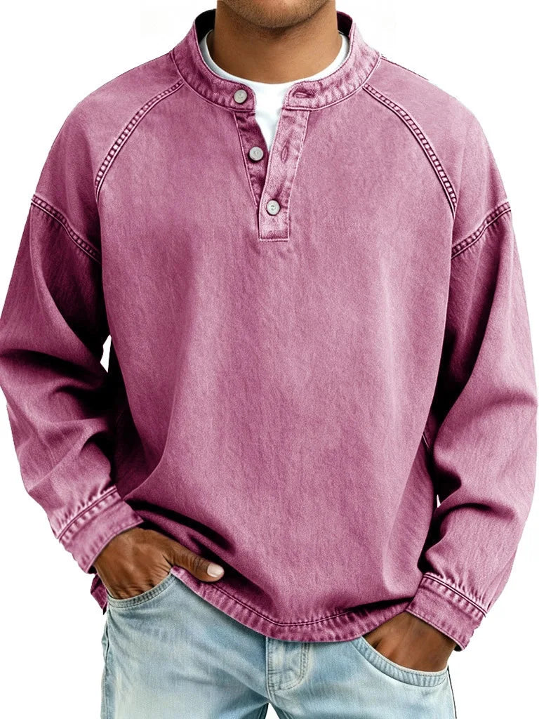 Beeckhoven™ | Vintage Heren Shirt Met Knopen