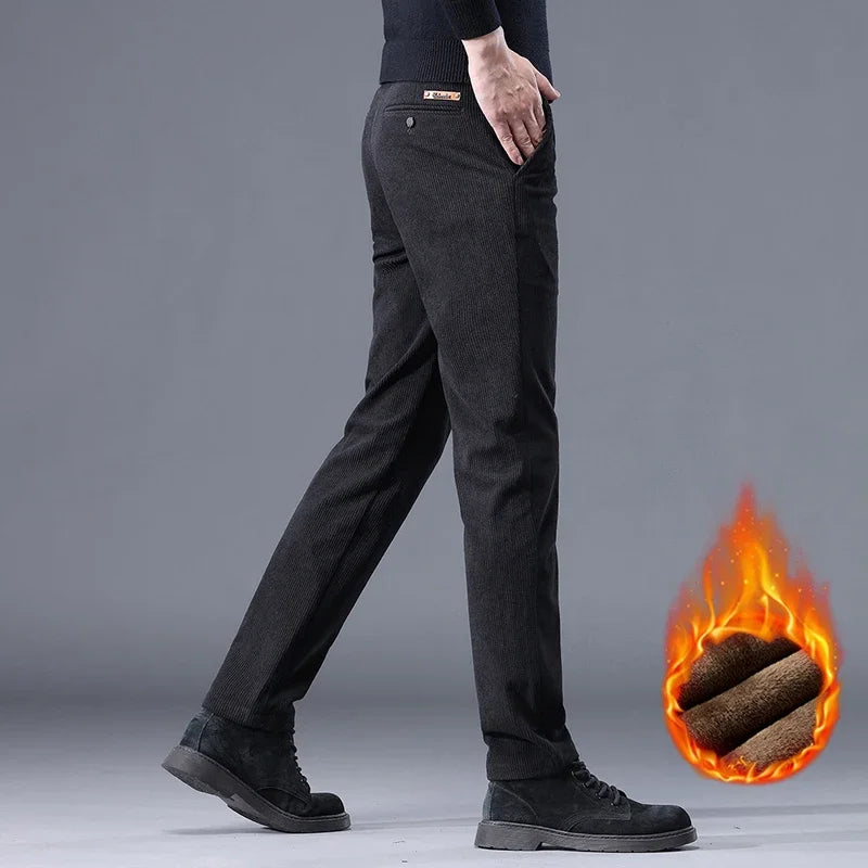 Beeckhoven™ | Gevoerde Corduroy Broek