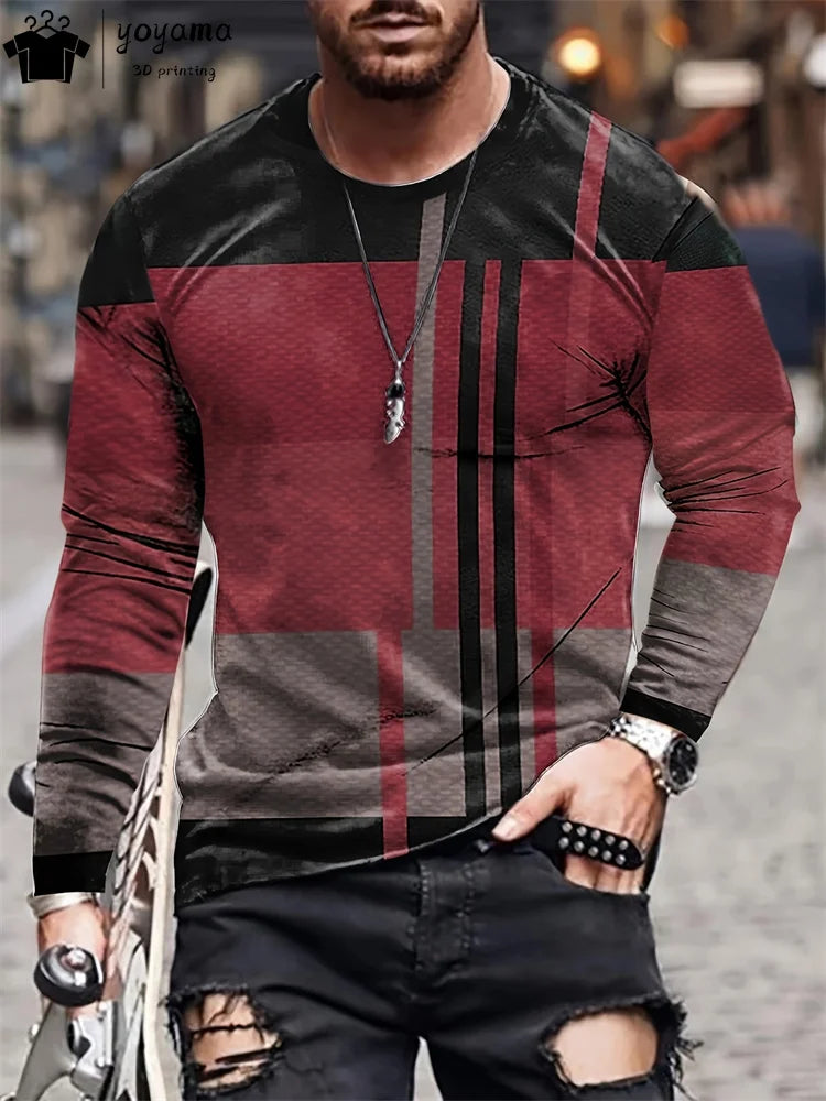 Beeckhoven™ | Gestreept Poloshirt Met Lange Mouwen