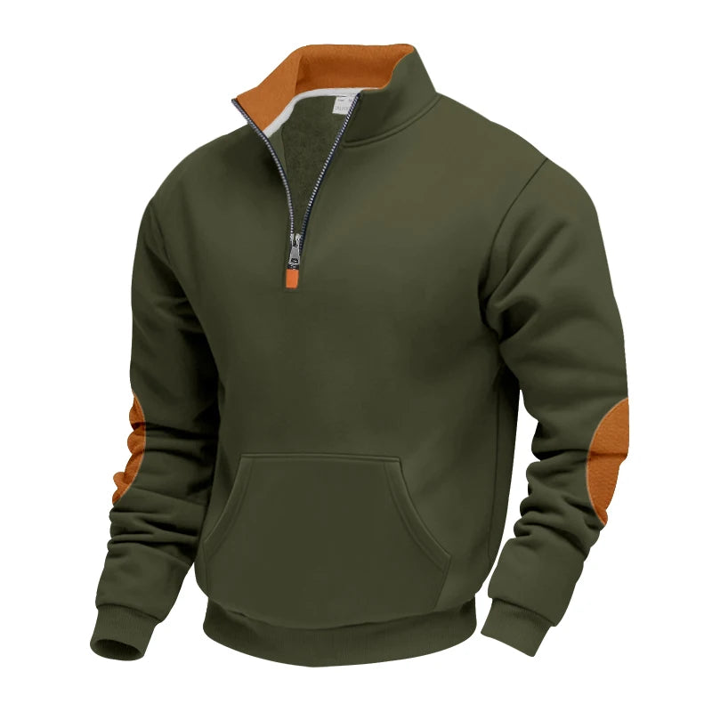 Beeckhoven™ | Casual Heren Sweater Met Rits