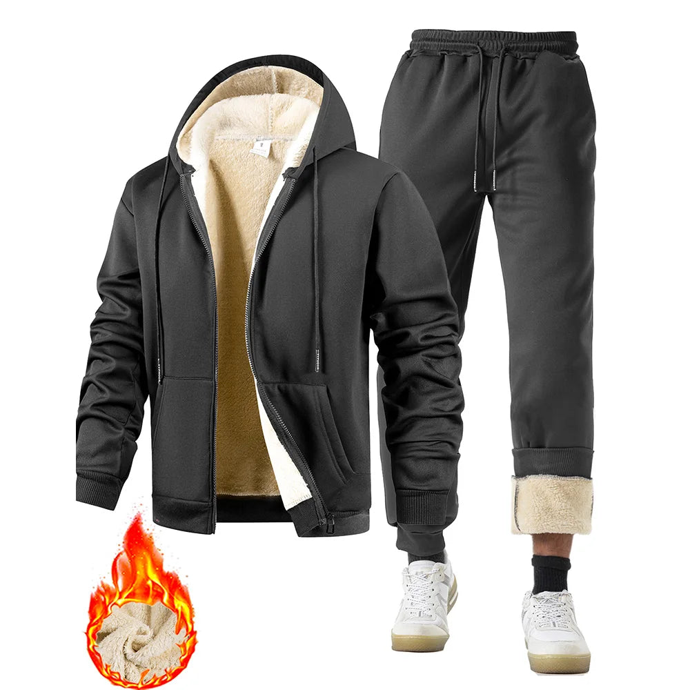 Beeckhoven™ | Gevoerde Casual Heren Set