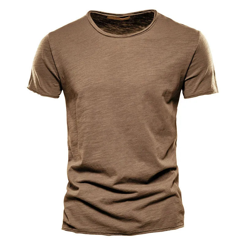Beeckhoven™ | Katoenen Zomershirt Met Ronde Hals