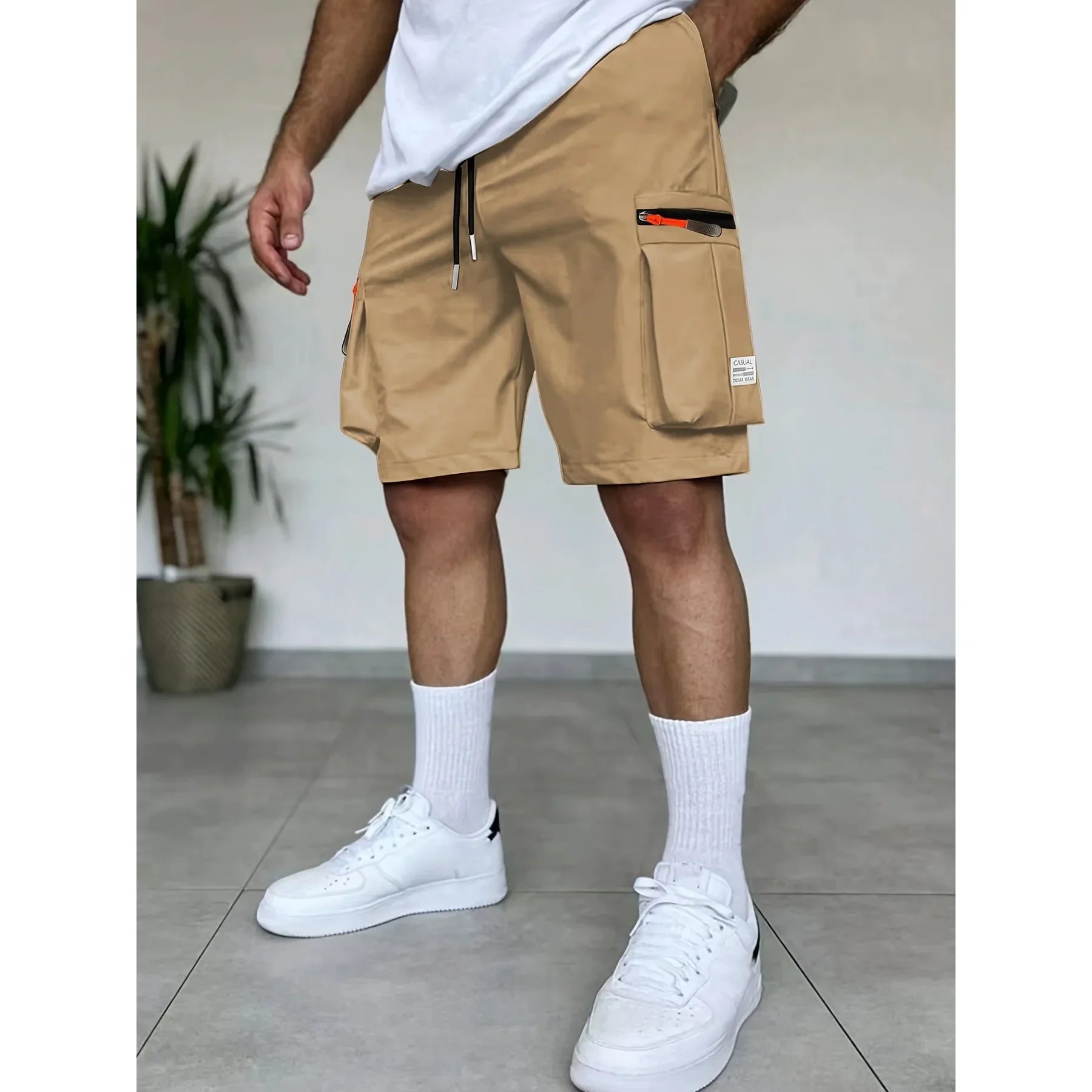 Beeckhoven™ | Cargo Stretch Jogger Short voor Heren
