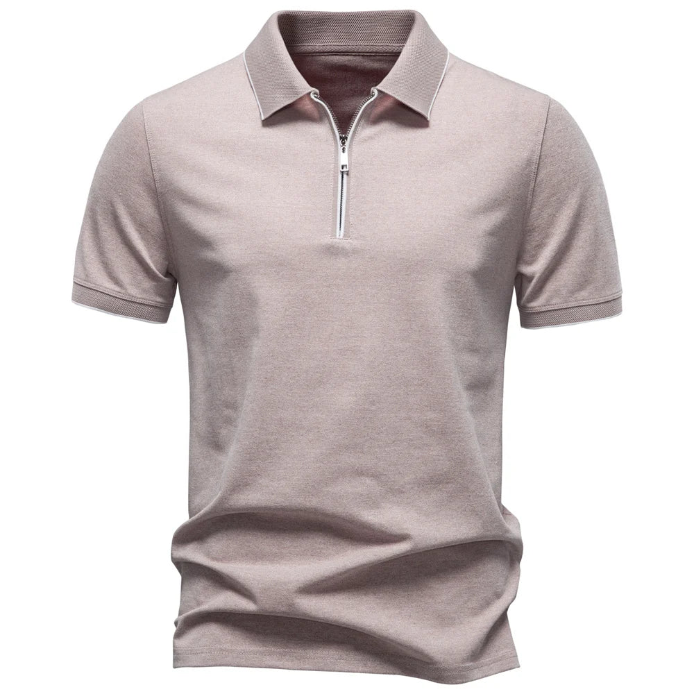 Beeckhoven™ | Stijlvolle Mannen Polo Met Rits