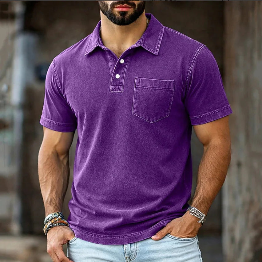 Beeckhoven™ | Vintage Heren Shirt Met Kraag