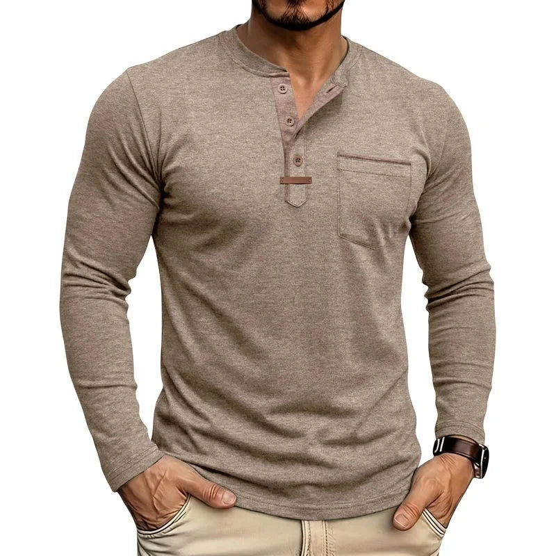 Beeckhoven™ | Stijlvol Heren Shirt Met Lange Mouwen