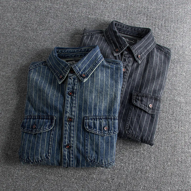 Beeckhoven™ | Retro Denim Overhemd
