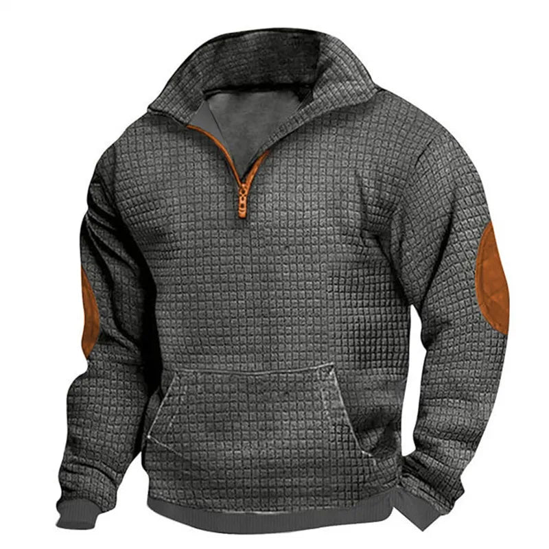 Beeckhoven™ | Heren Sweatshirt met Halve Rits