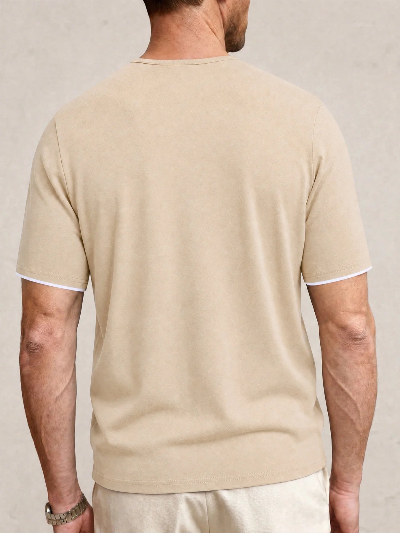 Beeckhoven™ | Heren Zomer T-shirt Met V-Hals