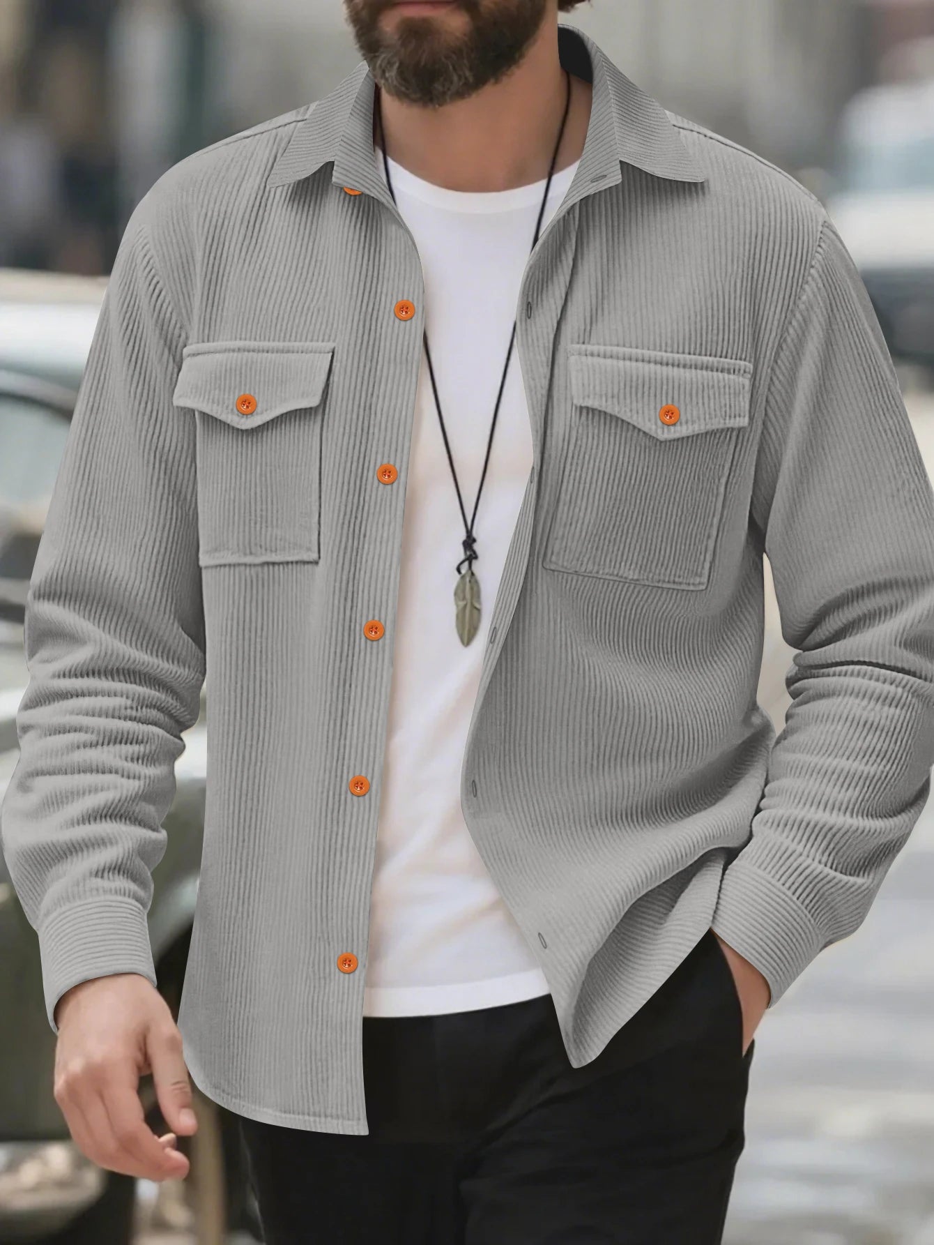Beeckhoven™ | Stijlvol Corduroy Shirt