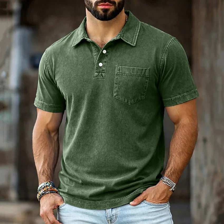Beeckhoven™ | Vintage Heren Shirt Met Kraag