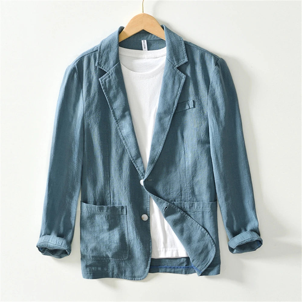 Beeckhoven™ | Linnen Heren Zomerblazer